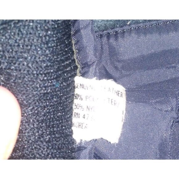 Kombi Snowboarding Gloves Womens Sz M Gore-Tex Black Skiing Mittens suede FLAW - Picture 9 of 9